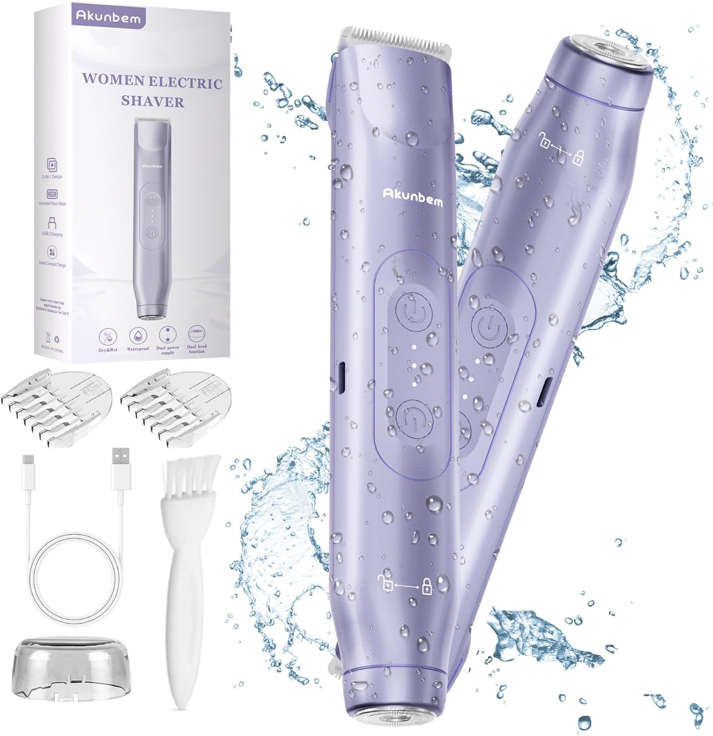 Trimra Dual-Head Women’s Electric Shaver
