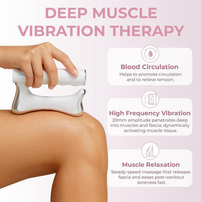 Deep Tissue Vibration & Gua Sha Therapy Tool