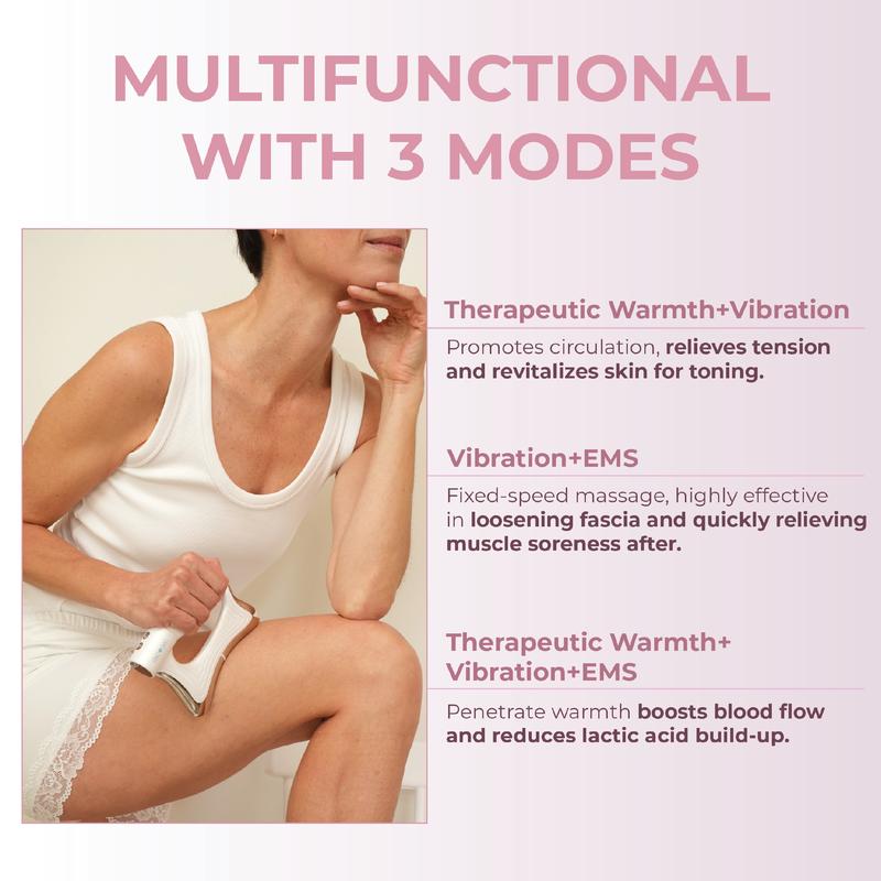 Deep Tissue Vibration & Gua Sha Therapy Tool